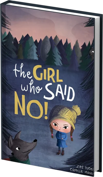 The Girl Who Said No! children's book cover